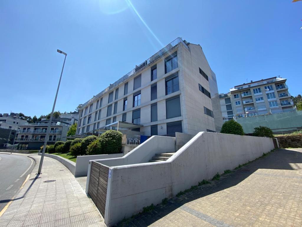 Apartmán Baiona, Playa Santa Marta, Piscina Exteriér fotografie